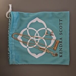 KS Drusy Bar Necklace Set